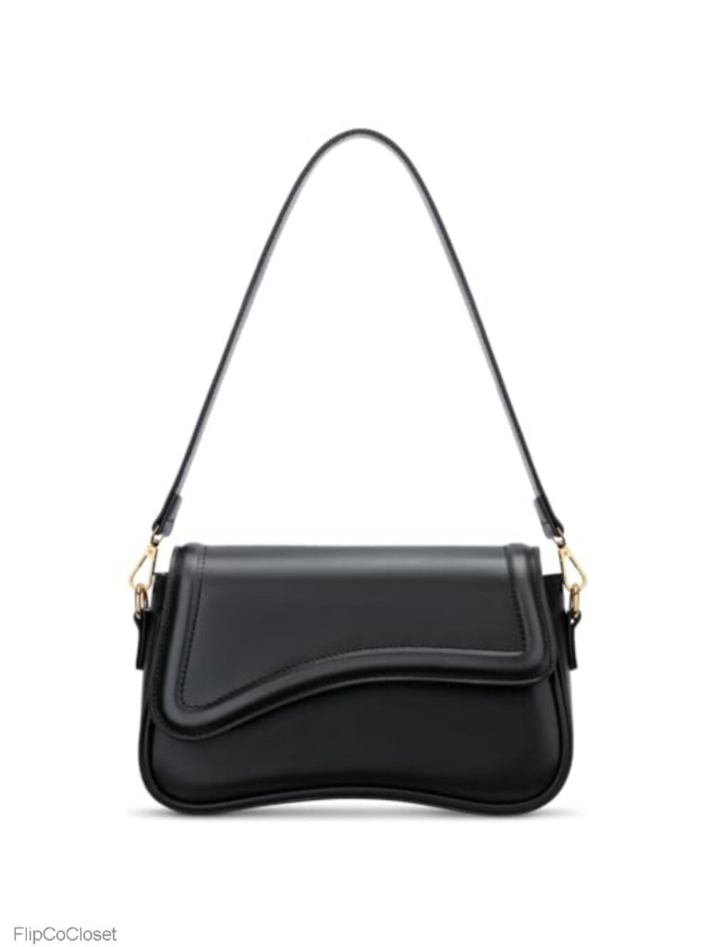 Small Hobo Shoulder Bag for Women Cute Mini Clutch Purse Faux Leather